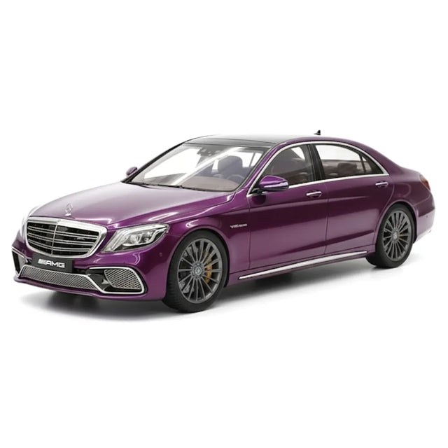 [Henson & Heaven] 1:18 Mercedes-Benz 2020 AMG S65L W222 Purple Model Car Resin
