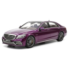 [Henson & Heaven] 1:18 Mercedes-Benz 2020 AMG S65L W222 Purple Model Car Resin