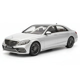 [Henson & Heaven] 1:18 Mercedes-Benz 2020 AMG S65L W222 Silver Model Car Resin