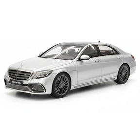 [Henson & Heaven] 1:18 Mercedes-Benz 2020 AMG S65L W222 Silver Model Car Resin