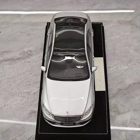 [Henson & Heaven] 1:18 Mercedes-Benz 2020 AMG S65L W222 Silver Model Car Resin
