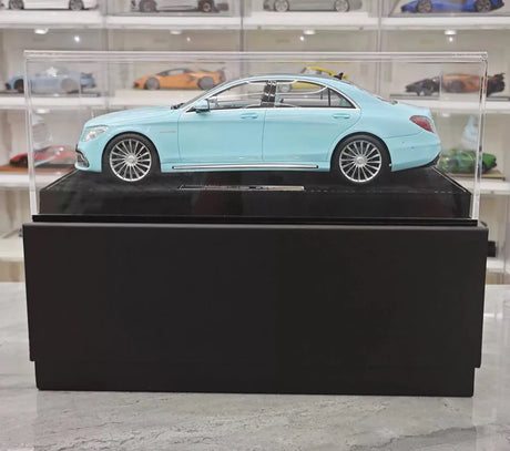 [Henson & Heaven] 1:18 Mercedes-Benz 2020 AMG S65L W222 Tiffany Blue Model Car Resin