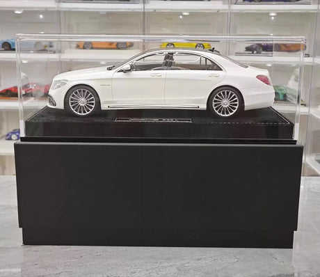 [Henson & Heaven] 1:18 Mercedes-Benz 2020 AMG S65L W222 White Model Car Resin