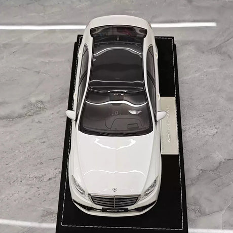 [Henson & Heaven] 1:18 Mercedes-Benz 2020 AMG S65L W222 White Model Car Resin