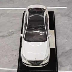 [Henson & Heaven] 1:18 Mercedes-Benz 2020 AMG S65L W222 White Model Car Resin