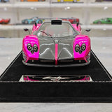 Henson & Heaven Pagani 2009 Zonda Cinque Coupe Purple 1:18 – Modello in resina collezionabile
