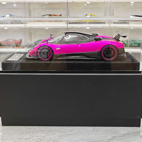 Henson & Heaven Pagani 2009 Zonda سينكي كوبيه بنفسجي 1:18 – راتنج نموذجي قابل للجمع