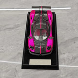 Henson & Heaven Pagani 2009 Zonda Cinque Coupe Purple 1:18 – Modello in resina collezionabile