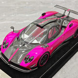 Henson & Heaven Pagani 2009 Zonda Cinque Coupe Purple 1:18 – Modello in resina collezionabile