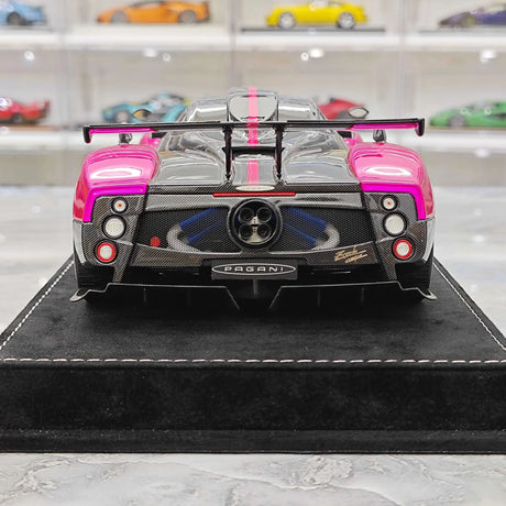 Henson & Heaven Pagani 2009 Zonda سينكي كوبيه بنفسجي 1:18 – راتنج نموذجي قابل للجمع