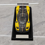 Henson & Heaven Pagani 2009 Zonda Cinque Coupe Yellow 1:18 – Modello in resina collezionabile