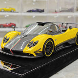 Henson & Heaven Pagani 2009 Zonda Cinque Coupe Yellow 1:18 – Modello in resina collezionabile