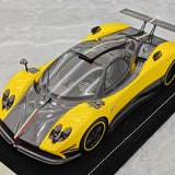 Henson & Heaven Pagani 2009 Zonda Cinque Coupe Yellow 1:18 – Modello in resina collezionabile