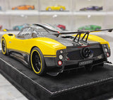 Henson & Heaven Pagani 2009 Zonda Cinque Coupe Yellow 1:18 – Modello in resina collezionabile