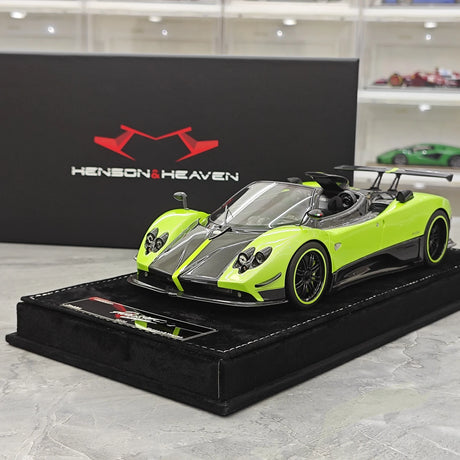 Henson & Heaven Pagani 2009 Zonda سينكي جرين 1:18 – نموذج راتنج قابل للجمع