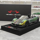 Henson & Heaven Pagani 2009 Zonda Cinque Green Gradient 1:18 – kolekcjonerska żywica modelowa żywica