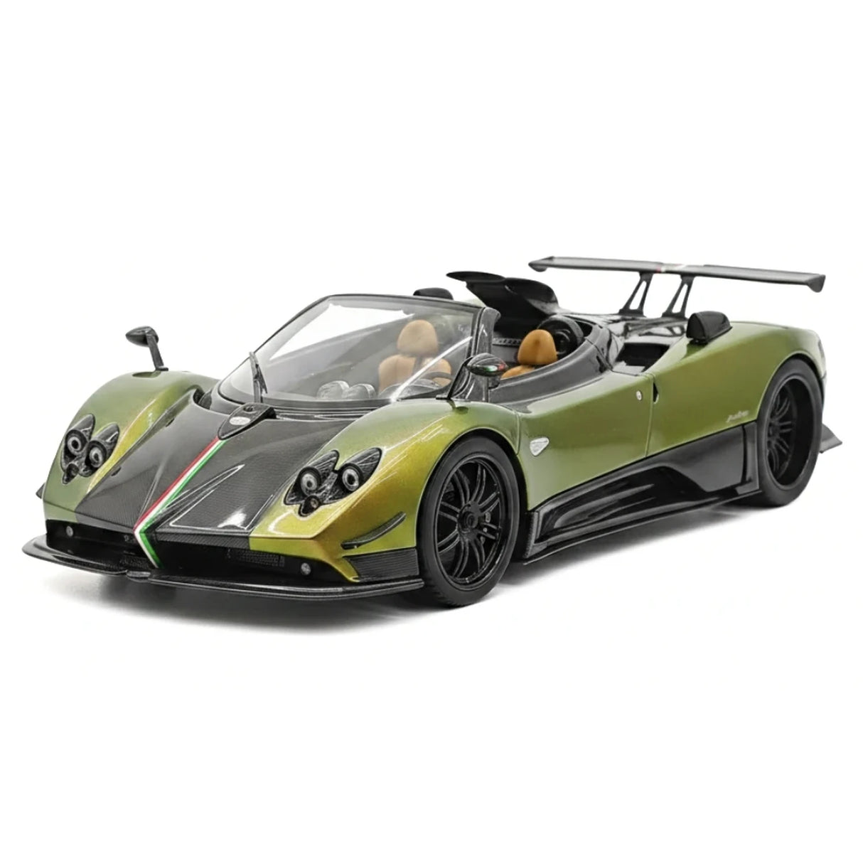 Henson & Heaven Pagani 2009 Zonda Cinque Green Gradient 1:18 – kolekcjonerska żywica modelowa żywica