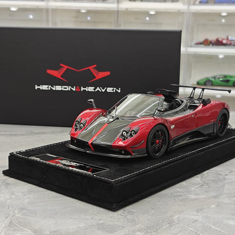 Henson & Heaven Pagani 2009 Zonda سينك ريد 1:18 – راتنج نموذجي قابل للجمع