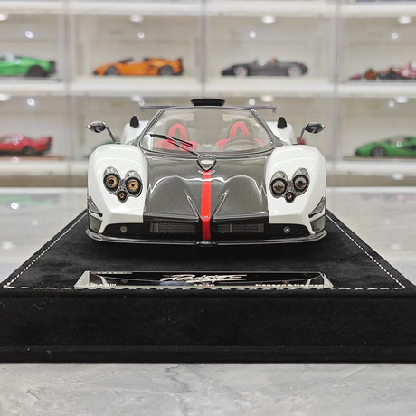 Henson & Heaven Pagani 2009 Zonda سينك وايت 1:18 – نموذج راتنج قابل للجمع