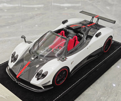 Henson & Heaven Pagani 2009 Zonda سينك وايت 1:18 – نموذج راتنج قابل للجمع