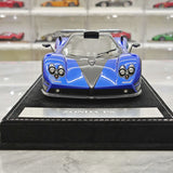 Henson & Heaven Pagani 2016 Zonda 760 Roadster Blue 1:18 – Resina modello in resina collezionabile