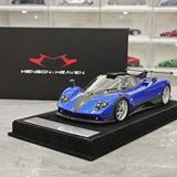 Henson & Heaven Pagani 2016 Zonda 760 Roadster Blue 1:18 – Resina modello in resina collezionabile