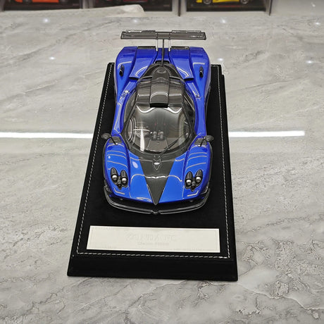 Henson & Heaven Pagani 2016 Zonda 760 Roadster Blue 1:18 – Resina modello in resina collezionabile