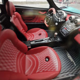 Henson & Heaven Pagani 2016 Zonda 760 Roadster Cyan Black Carbon 1:18 – samlarobjekt resinmodellresin