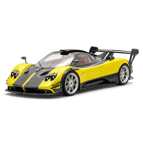 Henson & Heaven Pagani 2016 Zonda 760 Roadster Guld Black Carbon 1:18 – Samlarresin i resin