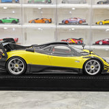 Henson & Heaven Pagani 2016 Zonda 760 Roadster Guld Black Carbon 1:18 – Samlarresin i resin
