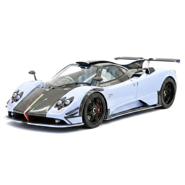 Henson & Heaven Pagani 2016 Zonda 760 Roadster Light Blue 1:18 – Resina modello in resina collezionabile