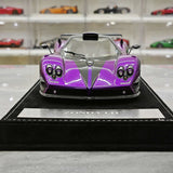 Henson & Heaven Pagani 2016 Zonda 760 Roadster Purple 1:18 – Resina da collezione in resina