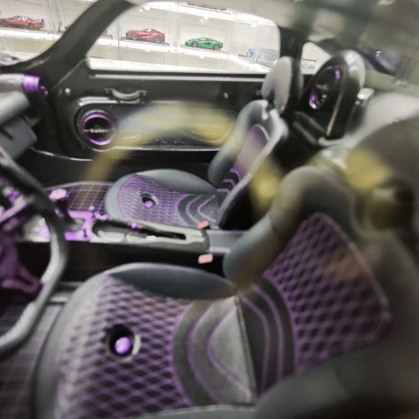 Henson & Heaven Pagani 2016 Zonda 760 Roadster Purple 1:18 – Resina da collezione in resina