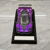Henson & Heaven Pagani 2016 Zonda 760 Roadster Purple 1:18 – Resina da collezione in resina