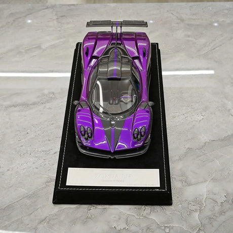 Henson & Heaven Pagani 2016 Zonda 760 Roadster Purple 1:18 – Resina da collezione in resina