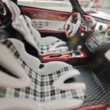 Henson & Heaven Pagani 2016 Zonda 760 Roadster Red White Carbon 1:18 – samlarobjekt resinmodellresin