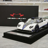 Henson & Heaven Pagani 2016 Zonda 760 Roadster White 1:18 – Resina modello in resina collezionabile
