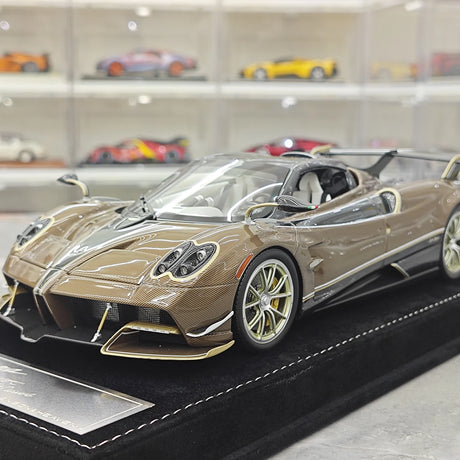 Henson & Heaven Pagani 2021 Huayra R Brown 1:18 – Resina modello in resina collezionabile