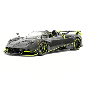 Henson & Heaven Pagani 2021 Huayra R Negro Brillante 1:18 – Resina de Modelo de Resina de Colección