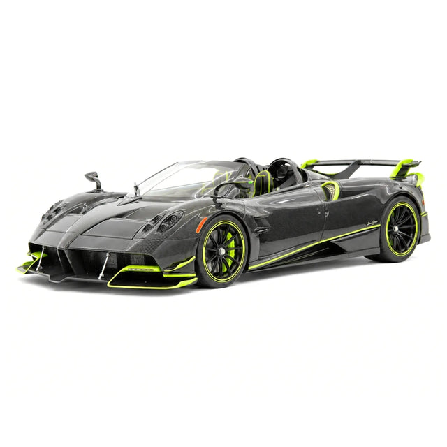 Henson & Heaven Pagani 2021 Huayra R Negro Brillante 1:18 – Resina de Modelo de Resina de Colección