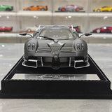 Henson & Heaven Pagani 2021 Huayra R Matte Black Carbon 1:18 – Verzamelbare resin modelresin resin
