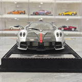 Henson & Heaven Pagani 2021 Huayra R Silver Black Carbon 1:18 – Verzamelbare resin modelresin resin