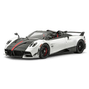 Henson & Heaven Pagani 2021 Huayra R zilver zwart Carbon 1:18 – Collectible modelauto