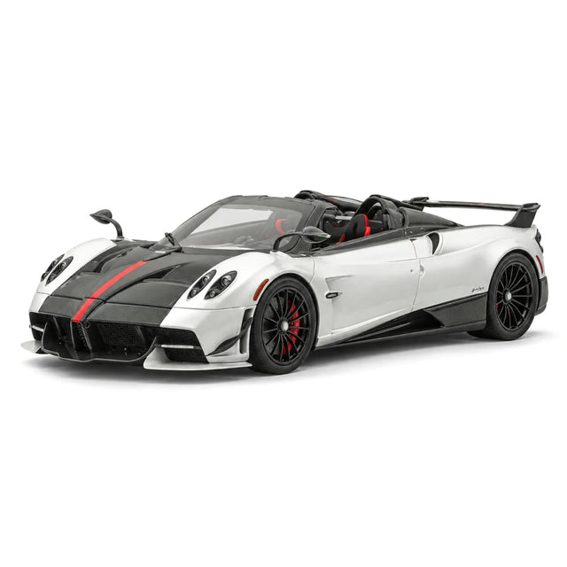 Henson & Heaven Pagani 2021 Huayra R Silver Black Carbon 1:18 – Verzamelbare resin modelresin resin