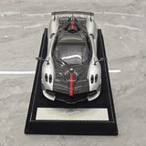 Henson & Heaven Pagani 2021 Huayra R Silver Black Carbon 1:18 – Verzamelbare resin modelresin resin