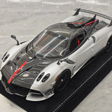 Henson & Heaven Pagani 2021 Huayra R Silver Black Carbon 1:18 – Verzamelbare resin modelresin resin