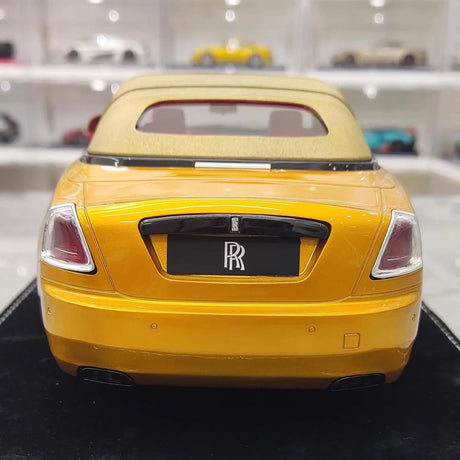 [Henson & Heaven] 1:18 Rolls-Royce 2013 Wraith Convertible BB Gold Model Car Resin