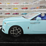 [Henson & Heaven] 1:18 Rolls-Royce 2013 Wraith Convertible BB Blue Model Car Resin