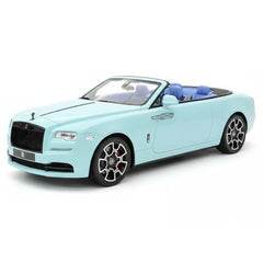 [Henson & Heaven] 1:18 Rolls-Royce 2013 Wraith Convertible BB Blue Model Car Resin