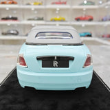 [Henson & Heaven] 1:18 Rolls-Royce 2013 Wraith Convertible BB Blue Model Car Resin